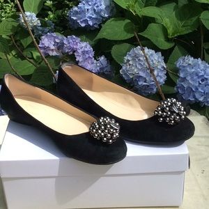 Calvin Klein Suede Flats